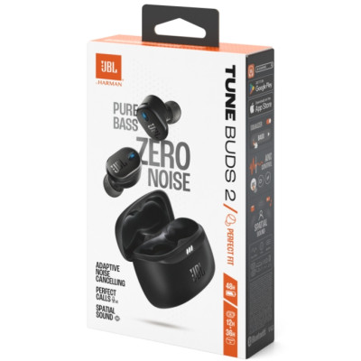 Навушники TWS JBL Tune Buds 2 Black JBLTBUDS2BLK