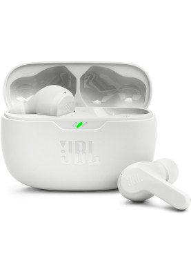 Навушники з мікрофоном JBL TWS Wave Beam White JBLWBEAMWHT