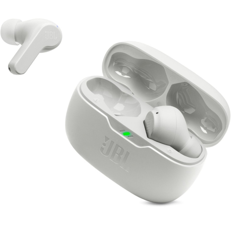Навушники з мікрофоном JBL TWS Wave Beam White JBLWBEAMWHT