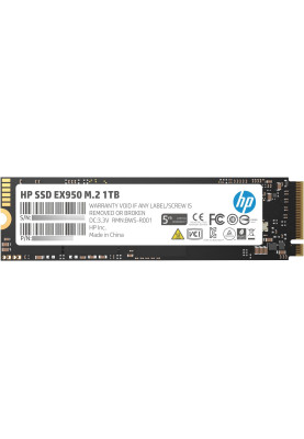 SSD 1Tb HP EX950 M.2 2280 PCIe Gen3 x4 NVMe 1.3 3D NAND, Retail