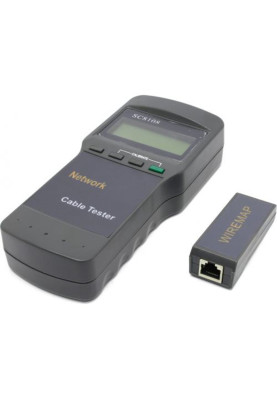 Тестер кабельний SC8108, RJ-45, LCD Display