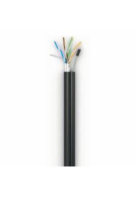 Кабель UTP Cat-5e Ok-NET, (бухта 500м) для зовн.прокл., з тросом
