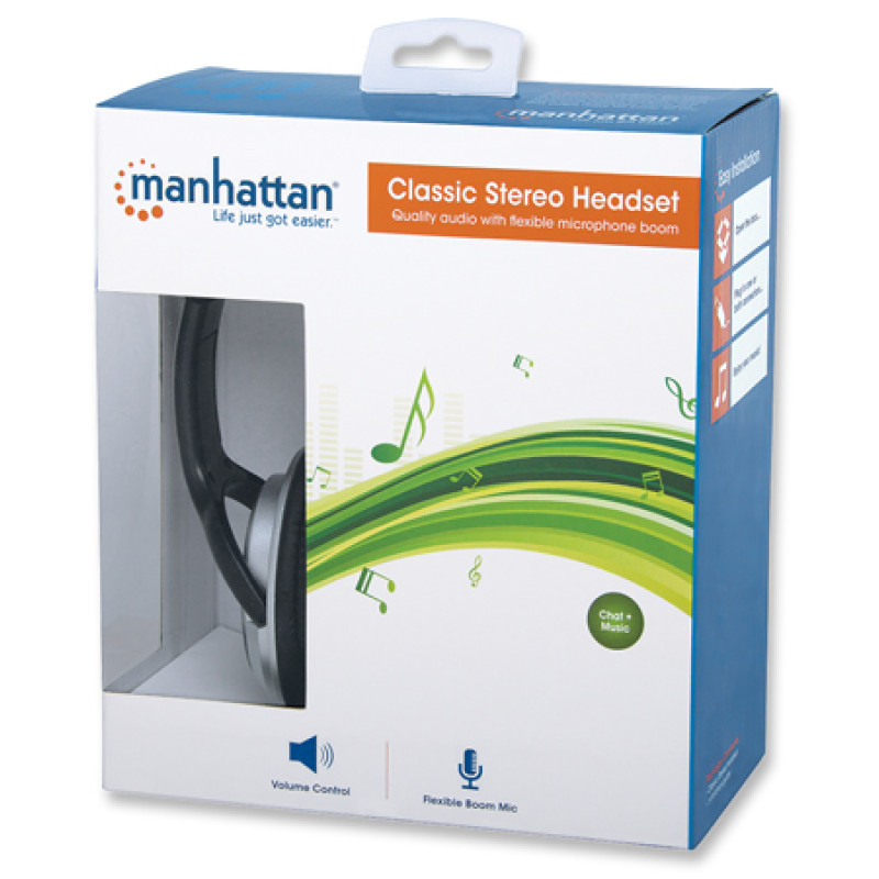 Навушники з мікрофоном  Manhattan Classic