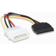 Кабель живлення Molex 4 pin-SATA power Female, Manhattan