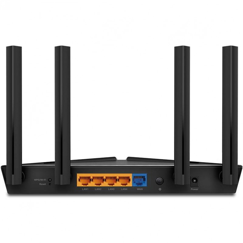 Маршрутизатор TP-Link Archer AX1800, Wi-Fi 6, 574 Mbps at 2.4 GHz + 1201 Mbps at 5 GHz, : 4×Ant, Dua