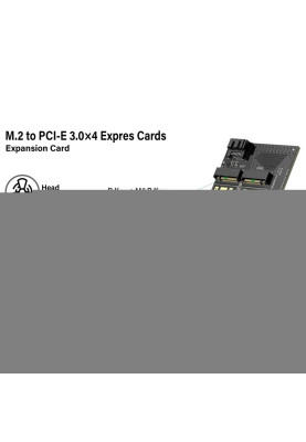 PCI-E 3.0 контролер для SSD M.2 NVMe + M.2 NGFF CM302 Ugreen