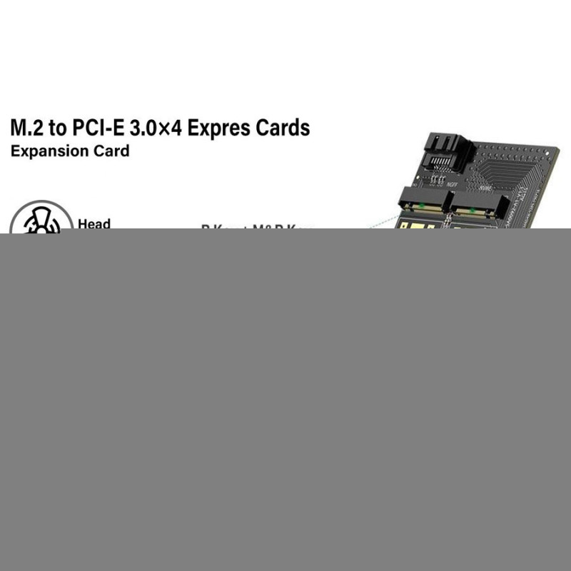 PCI-E 3.0 контролер для SSD M.2 NVMe + M.2 NGFF CM302 Ugreen