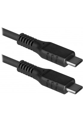 Кабель USB Type-C M-Type-C M, 1.0м, USB 2.0, чорний, Defender