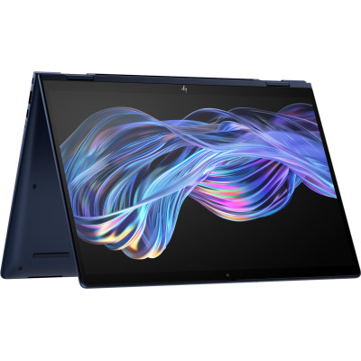 Ноутбук HP EliteBook X Flip G1i 14" 2.5K IPS Ts,400n/U7258V (4.8)/32Gb/SSD1Tb/Arc Gr/FPS/Підсв/Pen/DOS/Синій (B5QX1AV_V2)