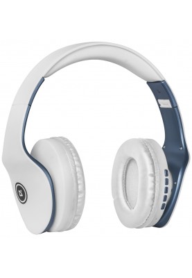 Навушники з мікрофоном Defender FreeMotion B525 Bluetooth, біло-сині