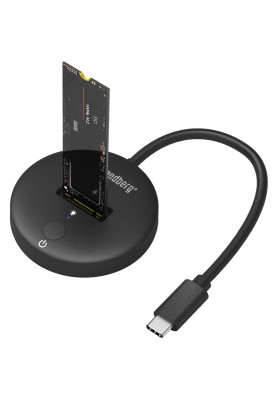 Док-станція USB3.2 Type-C -->SSD M.2, NVMe, M Key Sandberg