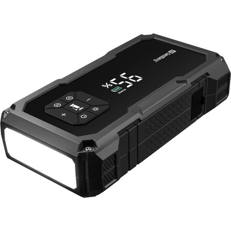 Автомобільний Jump Starter TirePump, компресор 150PSI 10000mAh  USB-A, USB-C,ліхтар 2W Sandberg