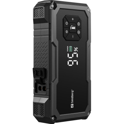 Автомобільний Jump Starter TirePump, компресор 150PSI 10000mAh  USB-A, USB-C,ліхтар 2W Sandberg