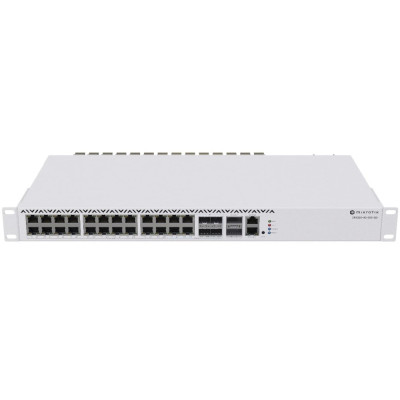 Комутатор Mikrotik CRS326-4C+20G+2Q+RM, 1x10/100, 20x2.5G, 4xCombo 10G Ethernet/SFP+, 2x40G QSFP+,