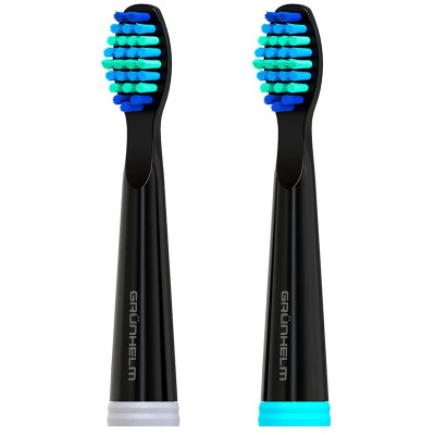 Зубна щітка електрична Grunhelm SONIC 5 для дорослих/режимів/3 дод.насадки/жорсткий кейс/чорна Зубна щітка електрична Grunhelm SONIC 5 для дорослих/режимів/3 дод.насадки/жорсткий кейс/чорна