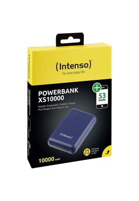 Повербанк Intenso XS10000 3.1A 10000mAh, USB-C OUT cиня