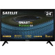 Телевізор 24 Satelit 24H9100ST HD/Smart/T2/Android 9.0/Black