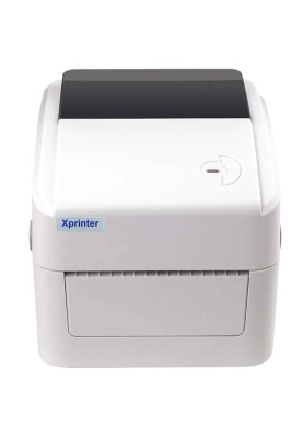 Друкарка етикеток Xprinter XP-420B (термодрук, 152 мм/с, стрічка 115 мм, 203 DPI, USB, білий)
