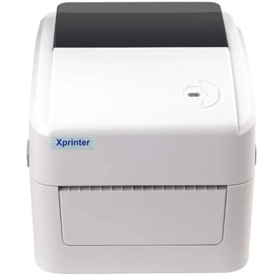 Друкарка етикеток Xprinter XP-420B (термодрук, 152 мм/с, стрічка 115 мм, 203 DPI, USB, білий)
