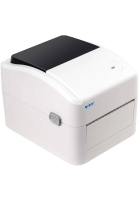 Друкарка етикеток Xprinter XP-420B (термодрук, 152 мм/с, стрічка 115 мм, 203 DPI, USB, білий)