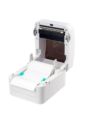 Друкарка етикеток Xprinter XP-420B (термодрук, 152 мм/с, стрічка 115 мм, 203 DPI, USB, білий)