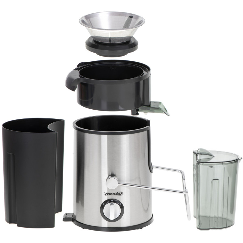 Соковитискач Mesko MS 4126 black 600Вт/ контейнер для соку-0,45л/ контейнер для м'якоті-1,5л