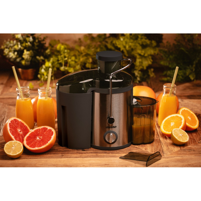 Соковитискач Mesko MS 4126 black 600Вт/ контейнер для соку-0,45л/ контейнер для м'якоті-1,5л