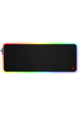 Ігрова поверхня Defender Ultra Light RGB, 900*350*4мм
