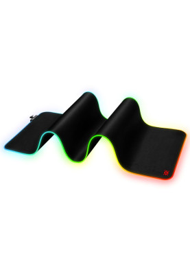 Ігрова поверхня Defender Ultra Light RGB, 900*350*4мм