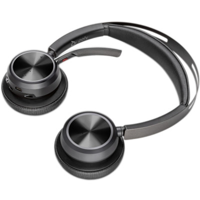 Гарнітура Poly Focus 2 USB-C + USB-C/A Adapter HS with Charge Stand Stereo Гарнітура Poly Focus 2 USB-C + USB-C/A Adapter HS with Charge Stand Stereo