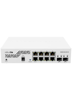 Комутатор Mikrotik CSS610-8G-2S+IN (8x1G, 2xSFP+, SwOS)