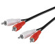 Кабель 2xRCA-2xRCA M/M 0.5м, RTL