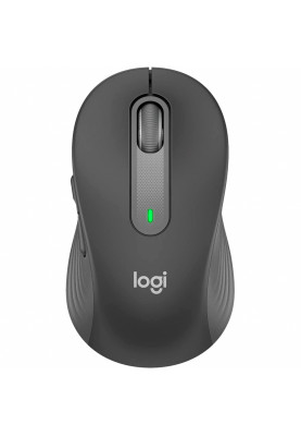 Мишка Logitech Signature M650 Wireless Mouse Graphite 5кн., 2000 dpi, чорна