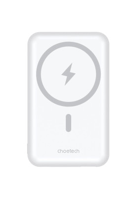 УМБ Choetech Magnetic Wireless 10000mAh 20W PD,QC3.0 USB-A+USB-C  White