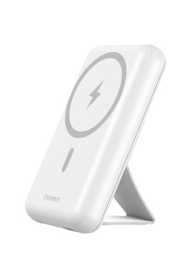 УМБ Choetech Magnetic Wireless 10000mAh 20W PD,QC3.0 USB-A+USB-C  White