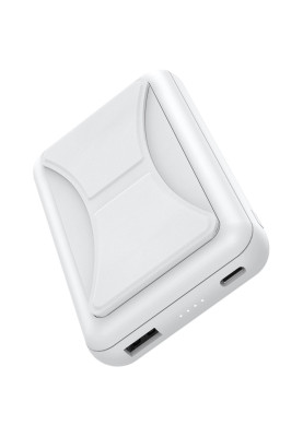 УМБ Choetech Magnetic Wireless 10000mAh 20W PD,QC3.0 USB-A+USB-C  White