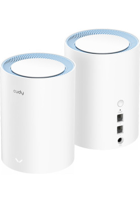 Система WiFi Cudy M1200(2-pack), AC1200 Wi-Fi Mesh Solution