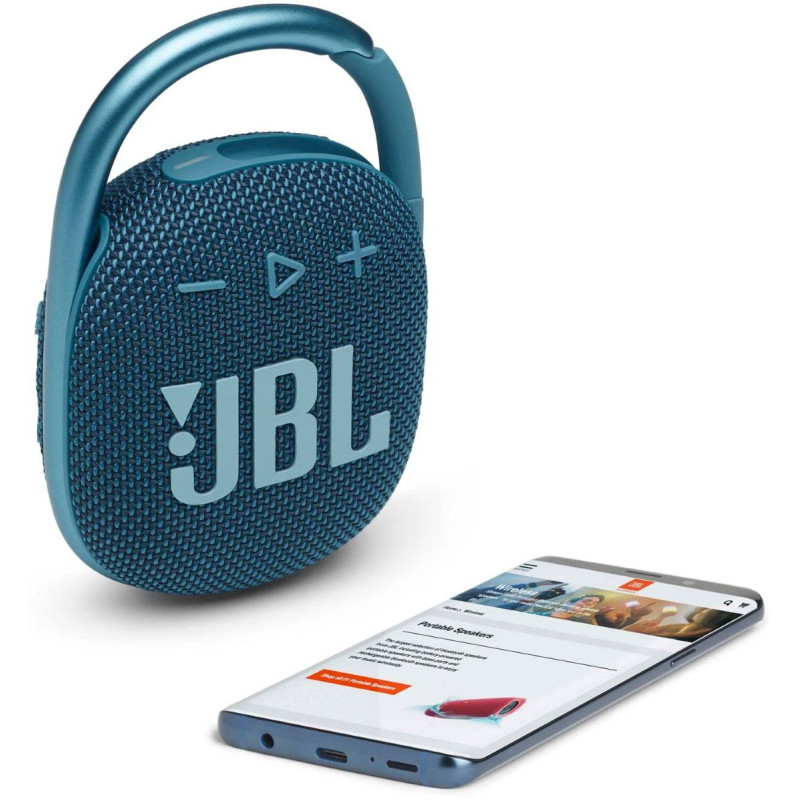 Акустична система JBL Clip 4 Blue (JBLCLIP4BLU)