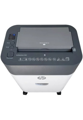 Знищувач документів HP OneShred Auto 100CC, A4, 80g х 9 листів, 4.3*12, 17 л., P-4
