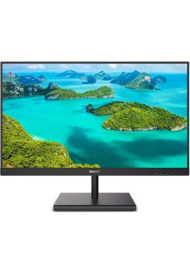 TFT 23.8" Philips 245E1S, IPS, QHD, VGA, DP, HDMI, чорний