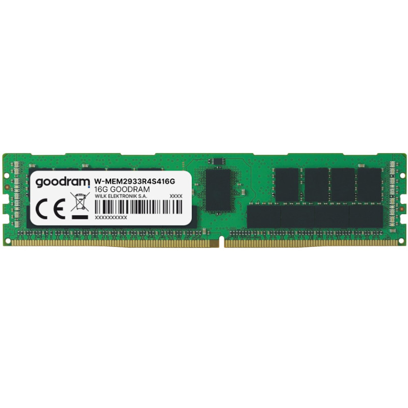 Пам'ять DDR4 16GB 2933MHz GoodRAM ECC Reg, Retail