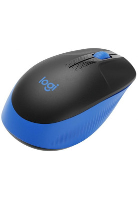 Мишка Logitech M190 бездротова, Full size, Blue