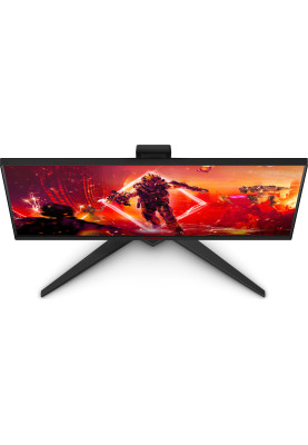 TFT 27" AOC AGON AG275QZ/EU, QHD, IPS, 270Гц, 0,5мс, 2x HDMI, 2x DP, USB-hub, HAS, Pivot, чорно-черв