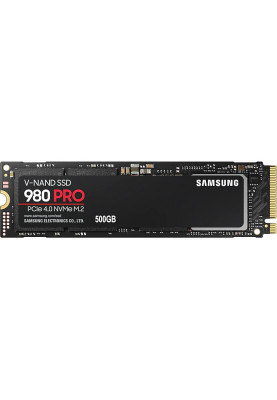 Накопичувач SSD 500GB Samsung 980 Pro M.2 NVMe 1.3c PCIe 4.0 4x 2280 3-bit MLC