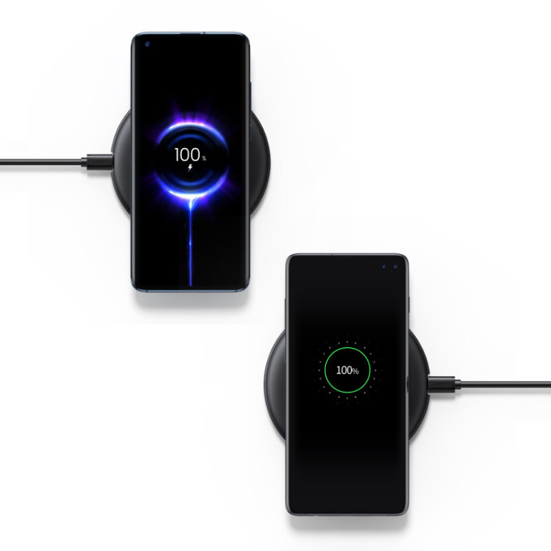 Бездротовий зарядний пристрій Ugreen CD186 Wireless Charging Pad (15 W) Чорний