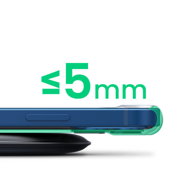 Бездротовий зарядний пристрій Ugreen CD186 Wireless Charging Pad (15 W) Чорний