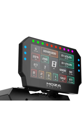 Дисплей гоночний MOZA CM2 Racing Dash, USB, 5", HD, RGB, чорний
