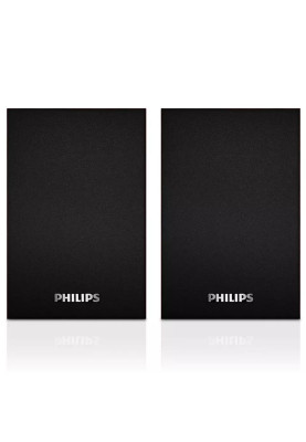 Акустична система 2.0 Philips SPA20, USB wooden black