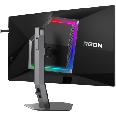 TFT 27" AOC AG276FK, Fast IPS, 520Гц, 2хHDMI, DP, HAS, Pivot, чорно-сірий