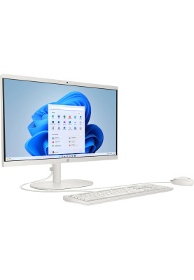 Моноблок 21.5" HP 22-dg0000ua AiO i3-N300/8Gb/SSD512Gb/WiFi/Cam/K&M/DOS/Cashmere White